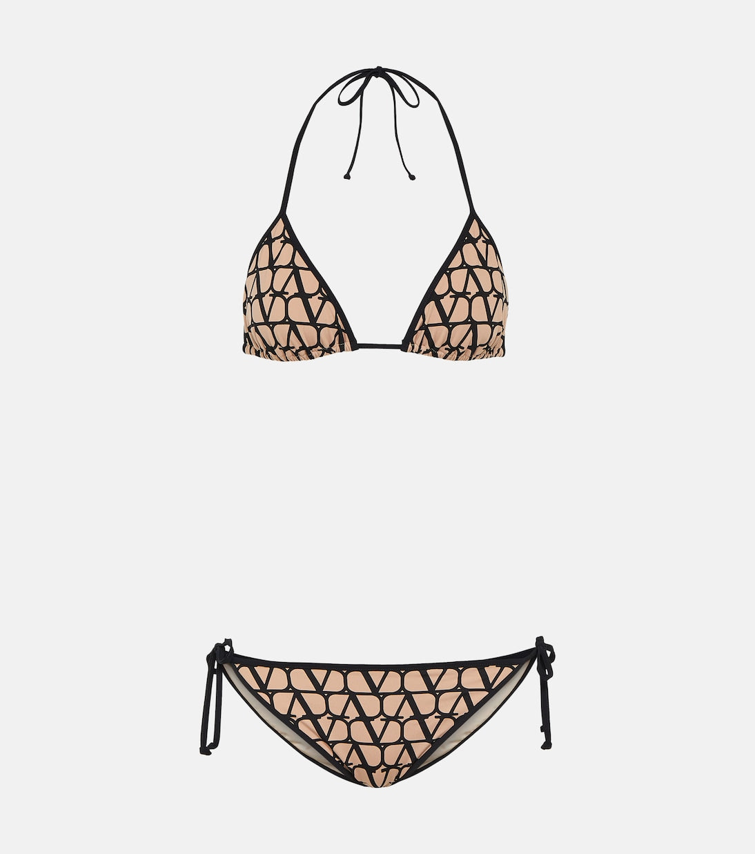 Valentino Monogram Bikini, Neutral