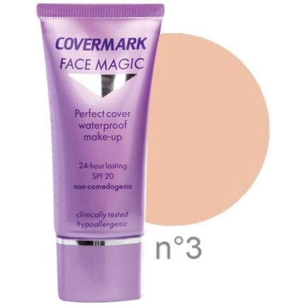 مكياج تمويهي مضاد للماء Face Magic 30 مل، درجة 3، Covermark