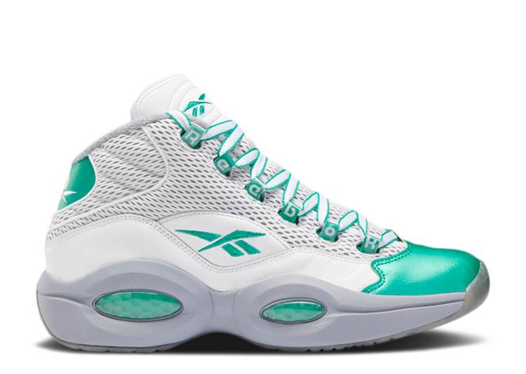 حذاء رياضي Reebok QUESTION MID 'PHILADELPHIA EAGLES' باللون الأبيض