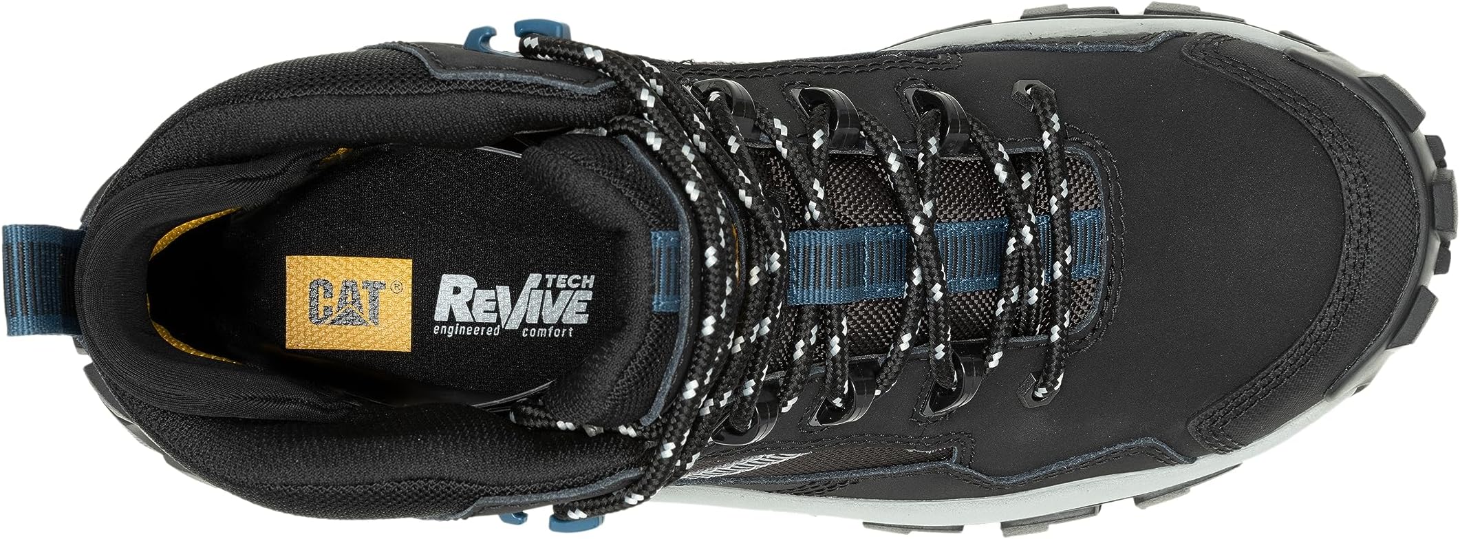 Work shoes Invader Mid Vent Caterpillar, black