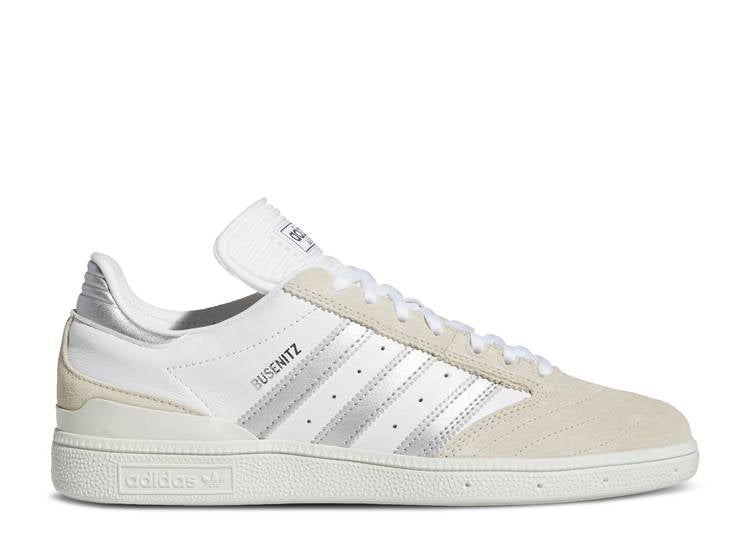 Adidas BUSENITZ 'WHITE SILVER METALLIC' sneakers, white