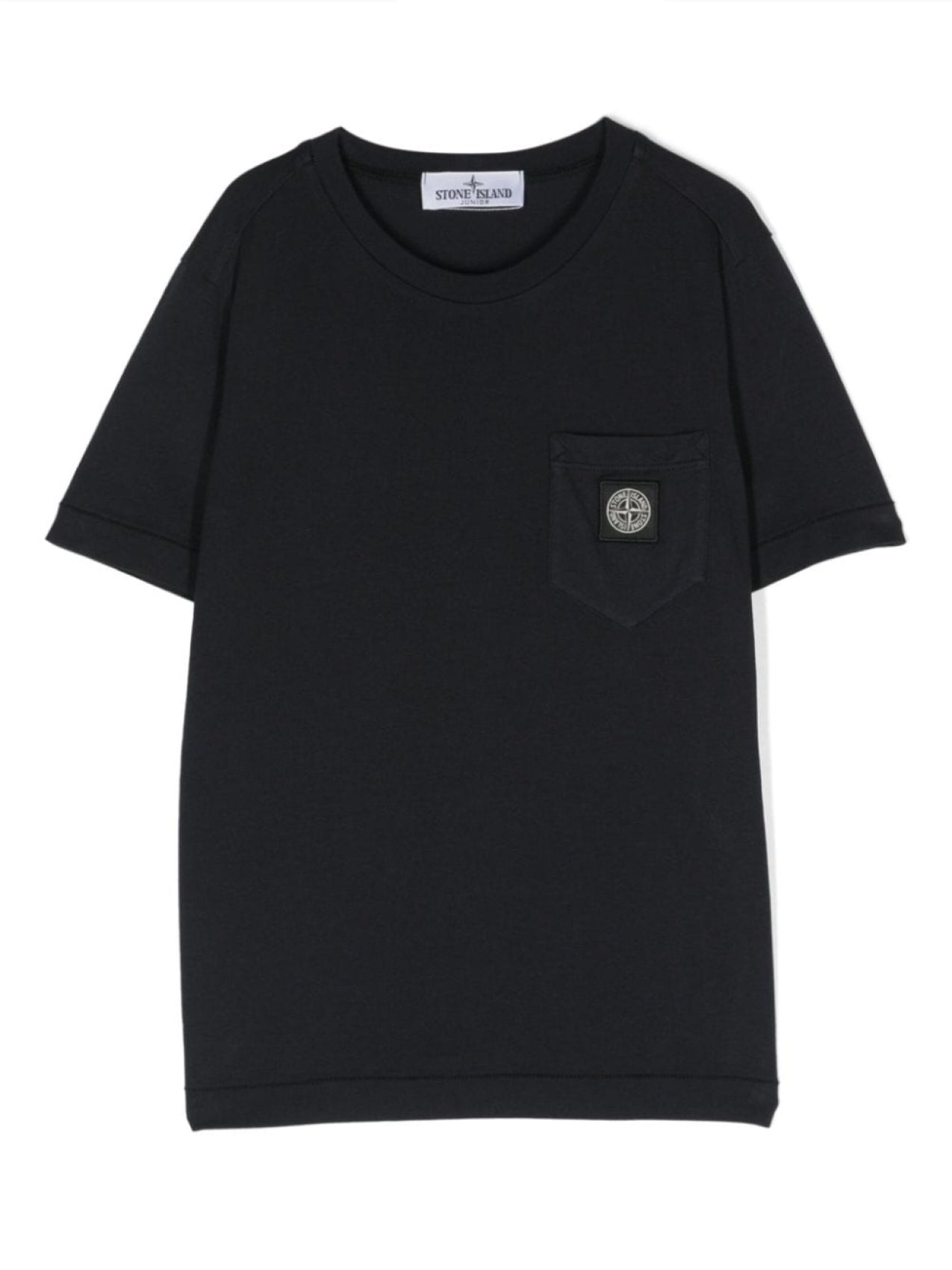 Stone Island Junior Compass Patch T-Shirt Blue