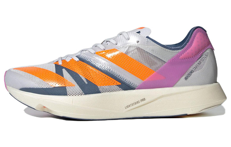 Adidas Adizero Takumi Sen 8 Dash Gray Orange Lilac