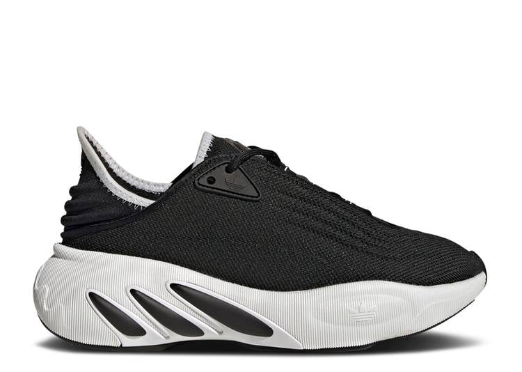 حذاء رياضي Adidas ADIFOM SLTN J 'BLACK WHITE' باللون الأسود