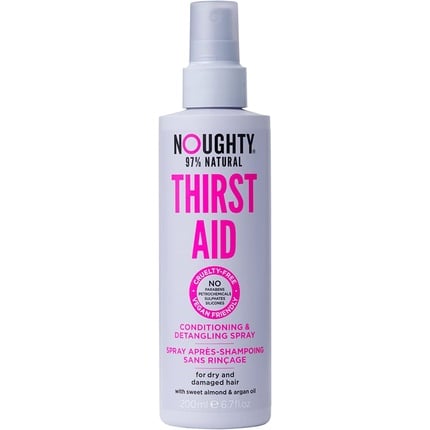 بخاخ Noughty Thirst Aid لترطيب الشعر وفك تشابكه، 97% من مكونات نباتية طبيعية للعناية بالشعر، 200 مل