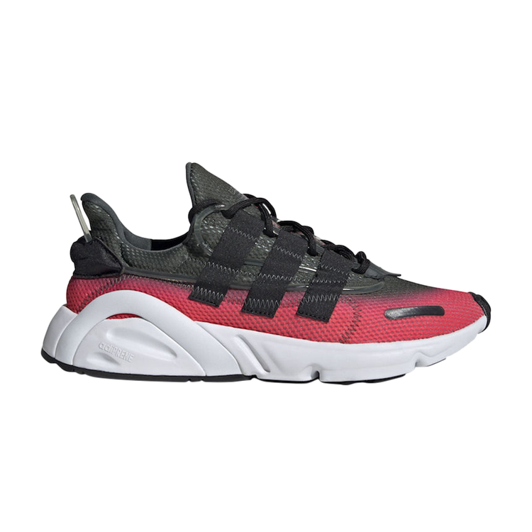 Adidas LXCON 'Black Scarlet' sneakers, red