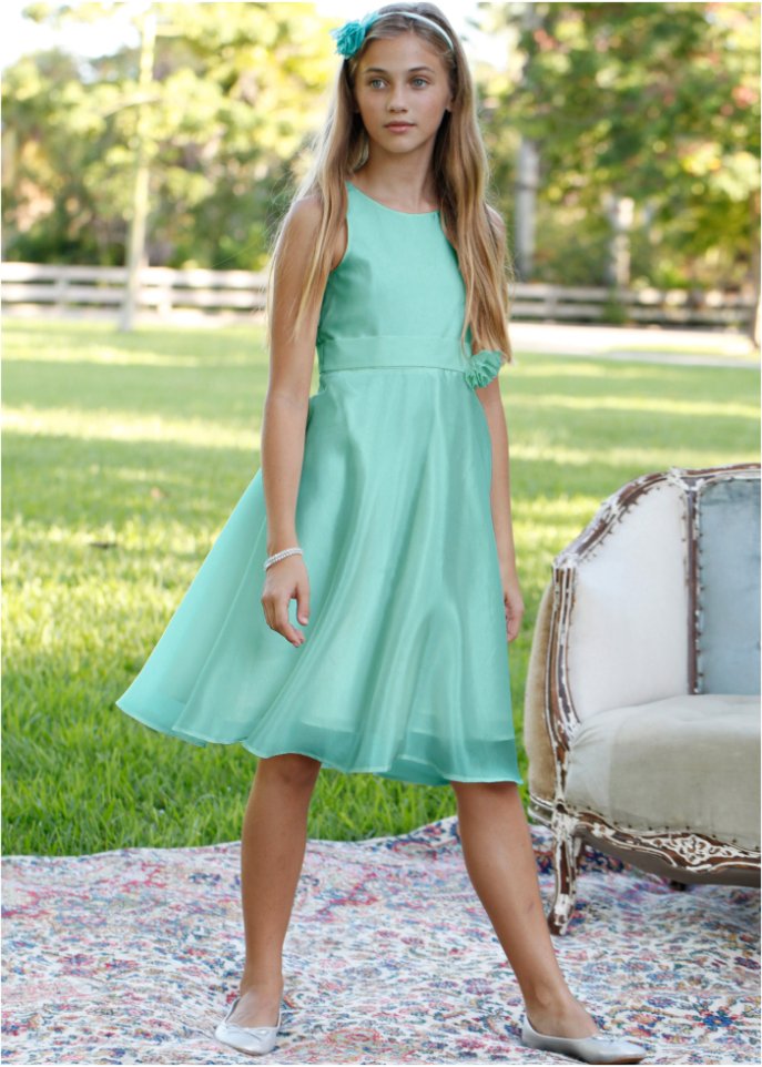 Party dress for girls Bpc Bonprix Collection, green