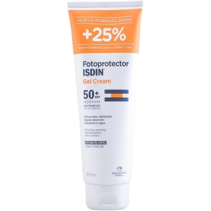 Photoprotective gel cream Spf 50 250ml, Isdin