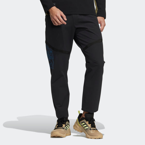 بنطلون رياضي رجالي adidas Winter Softsh P Outdoor Sports Pants/سراويل/بنطلونات رياضية سوداء ومتعددة الألوان