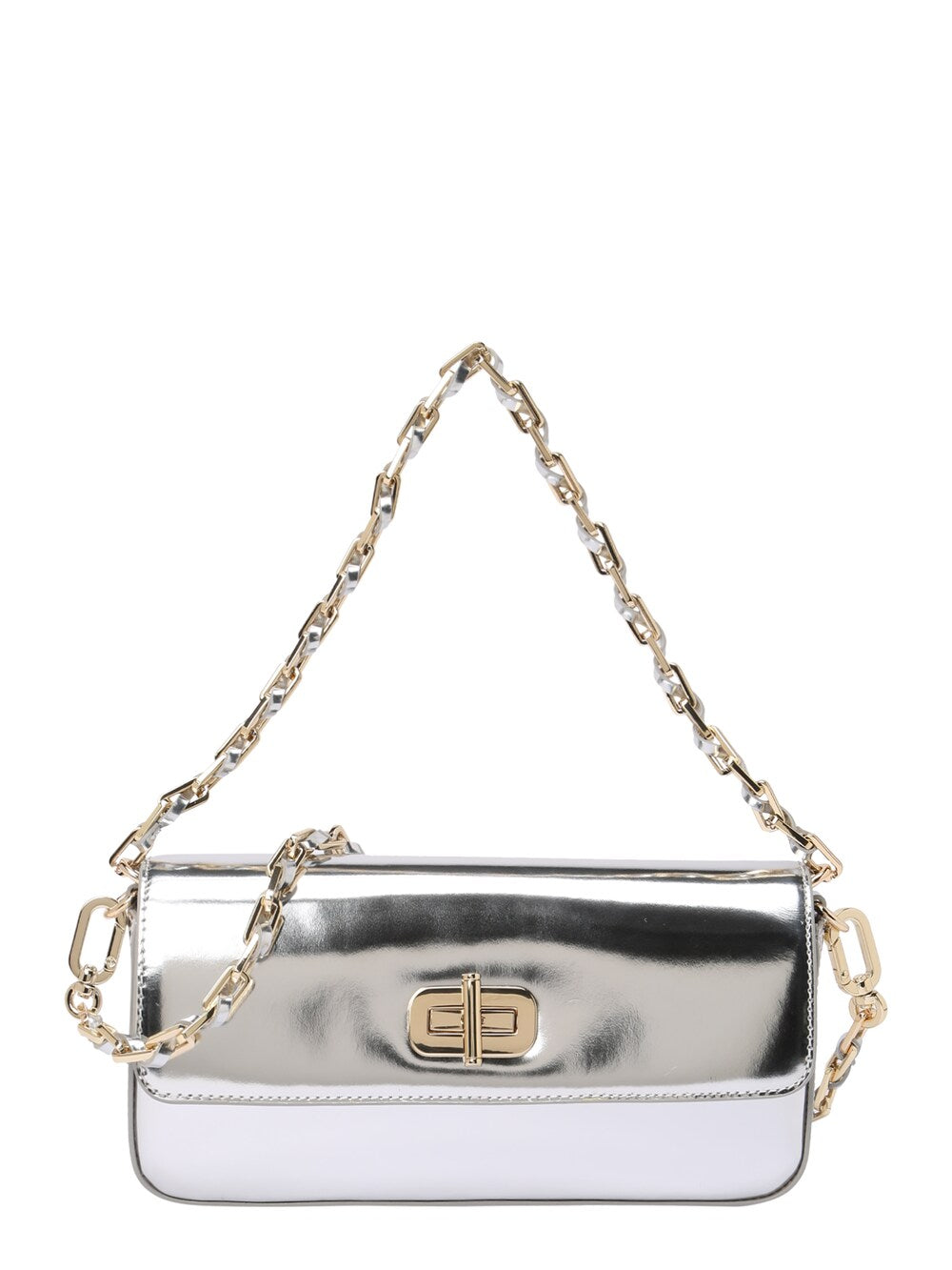 Tommy Hilfiger Hero Crossbody Bag, Silver