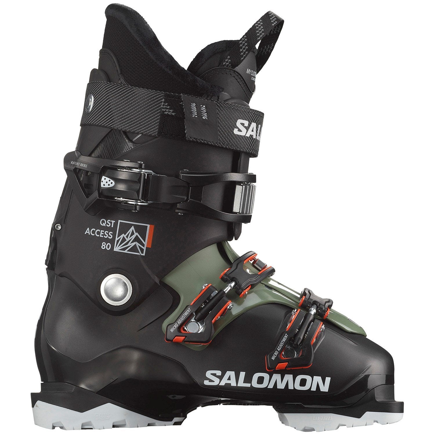 حذاء التزلج Salomon QST Access 80 2024، أسود