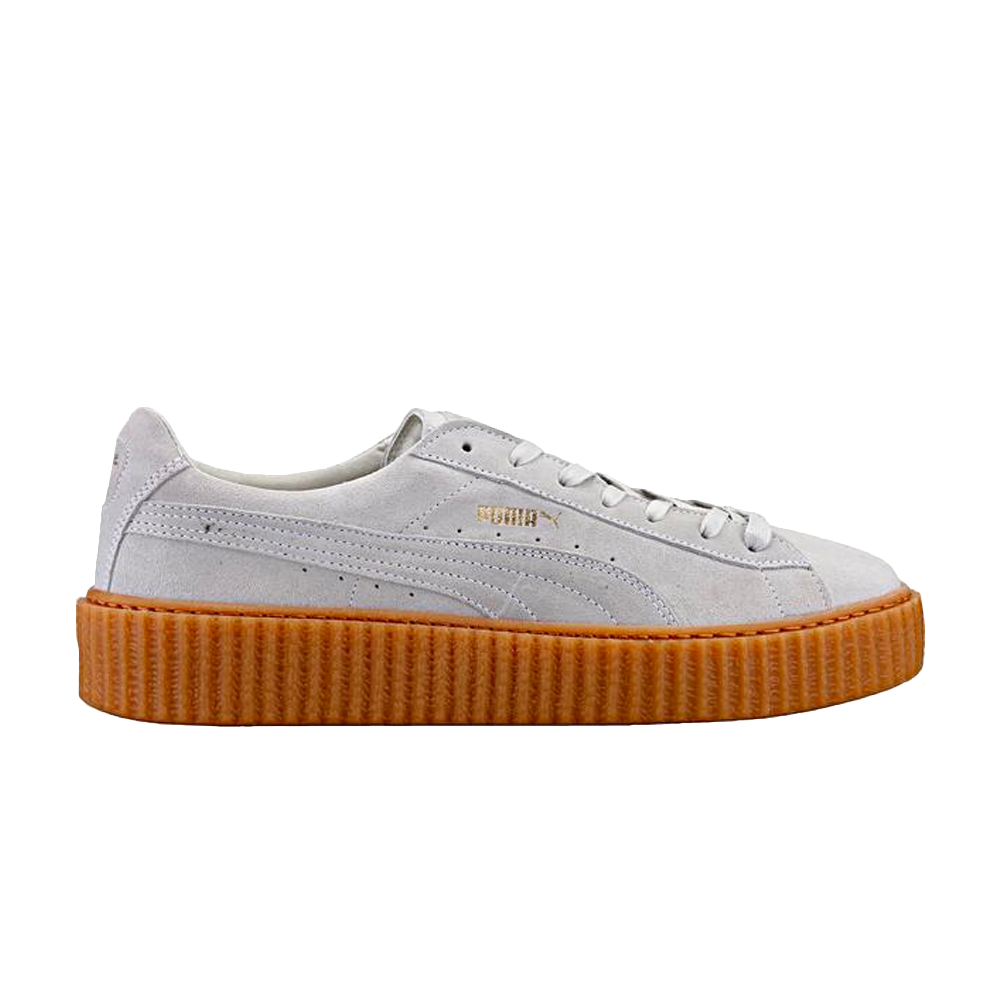 حذاء رياضي Fenty x Suede Creeper Puma باللون الأبيض