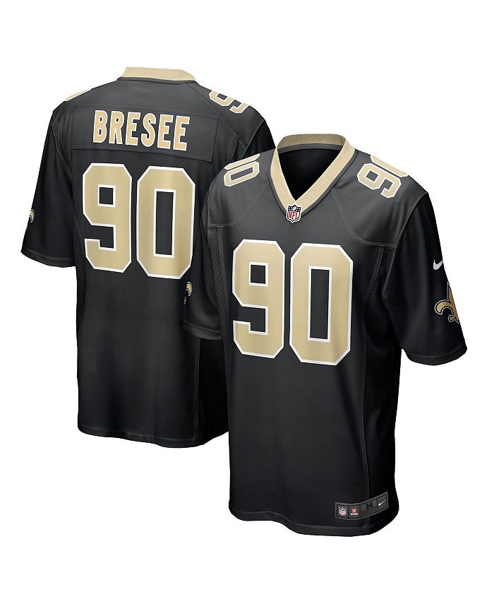 تي شيرت رجالي أسود من Brian Bresee New Orleans Saints 2023 من Nike NFL Draft First Round Pick، أسود