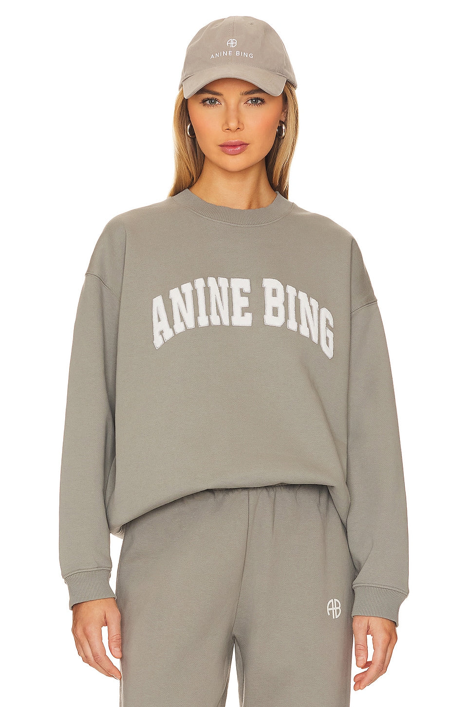 ANINE BING Tyler Sweatshirt, Dark Gray