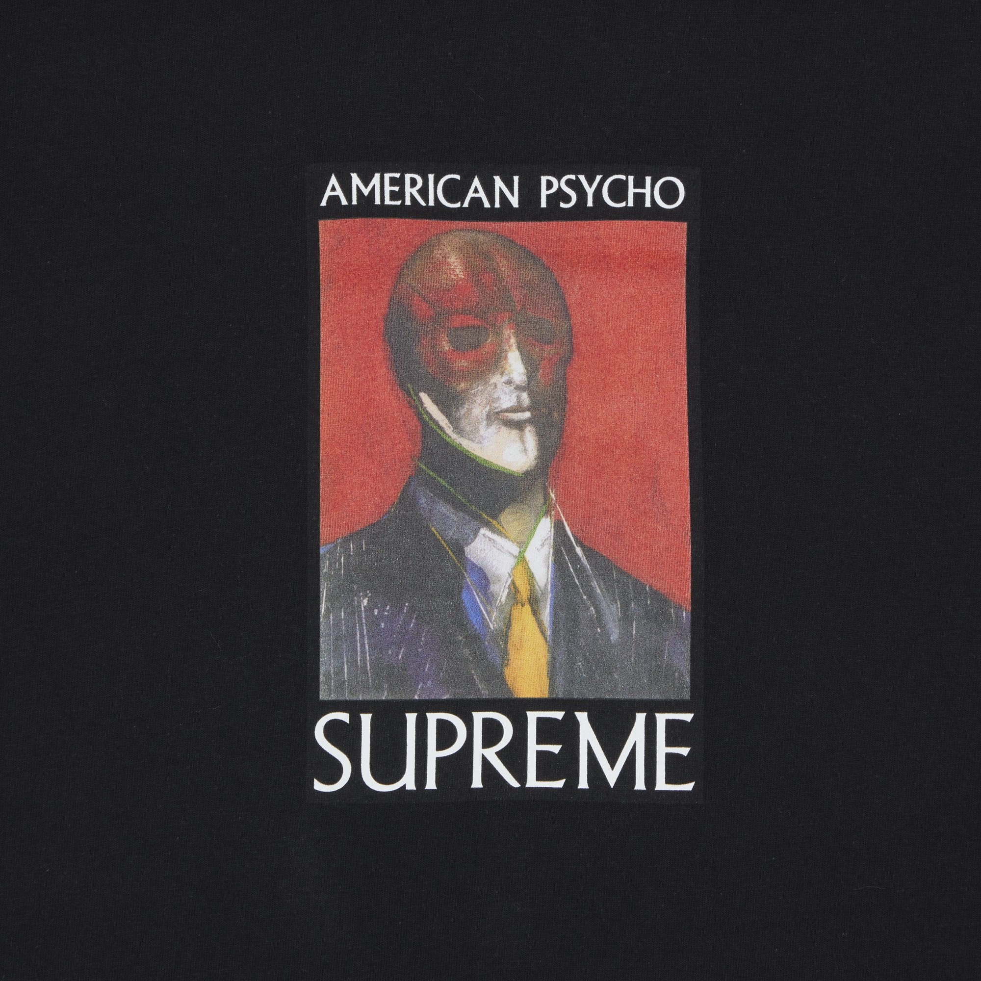 Supreme American Psycho T-shirt, black