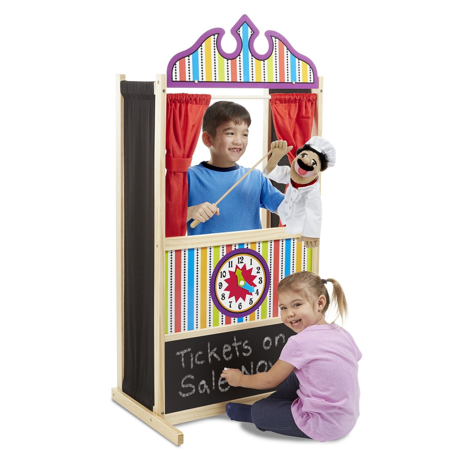 Melissa & Doug Deluxe Puppet Theater Melissa & Doug