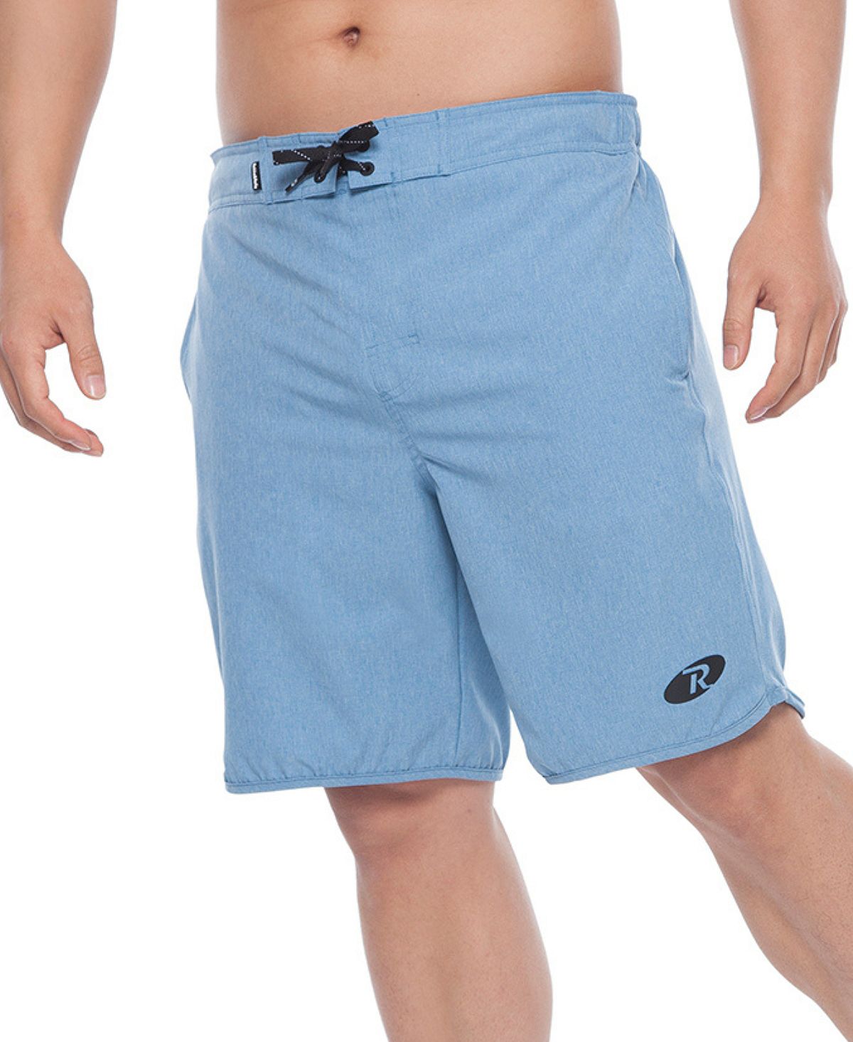 Men's swimming trunks 9 inches with elastic mesh lining, size up to 2XL Rokka&Rolla