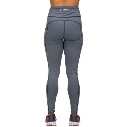 Simms Women's Medium Weight Leggings, Admiral Blue