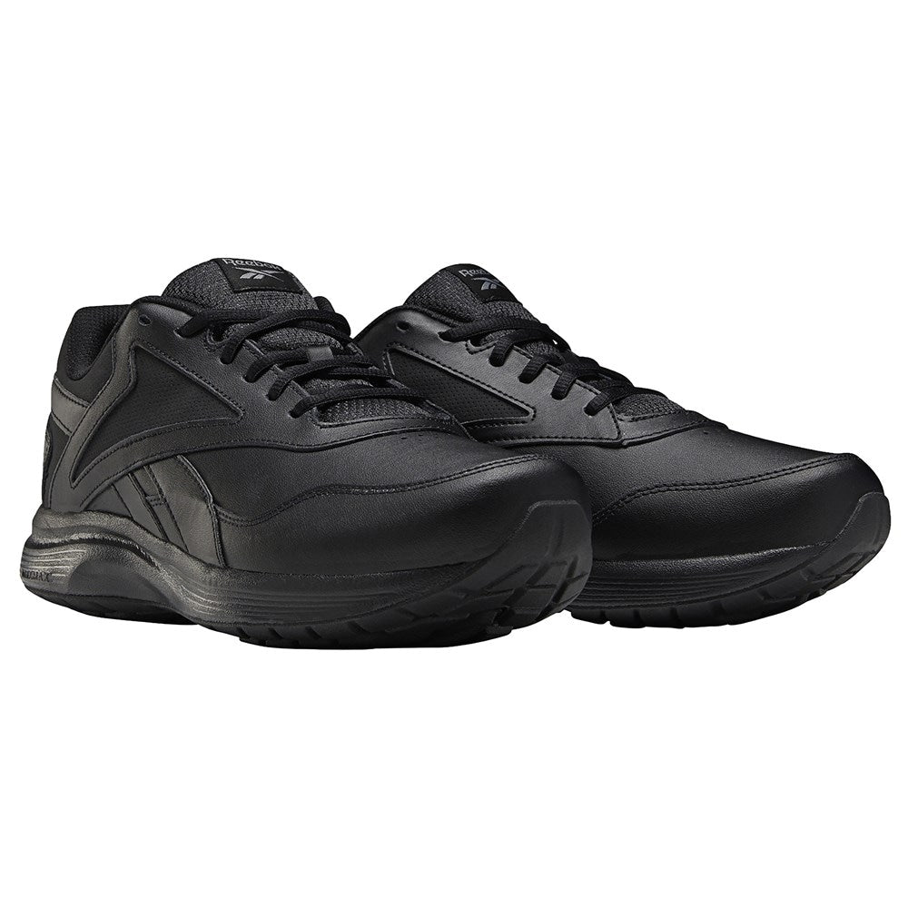 حذاء المشي Walk Ultra 7 DMX Max X-Wide للرجال من Reebok، أسود