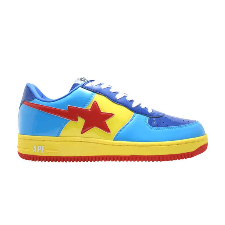 BAPE DC Comics x Bapesta FS-001 Low 'Wonder Women' Sneakers, Blue