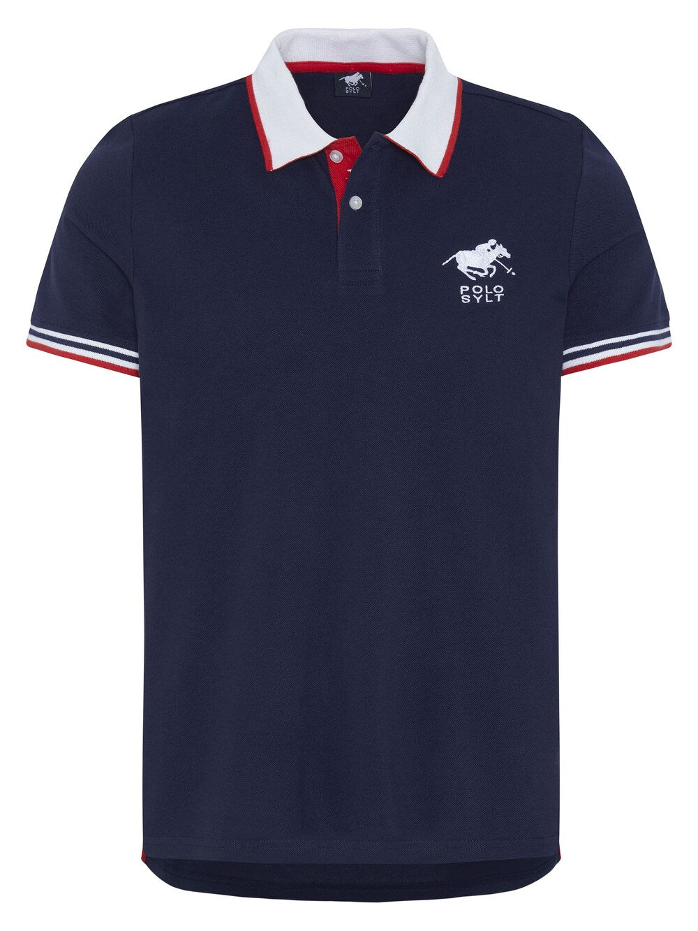 Polo Shirt Sylt, sea blue