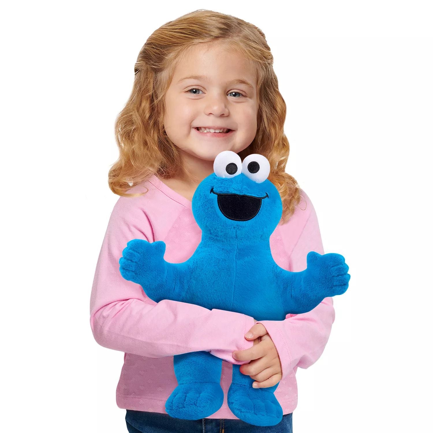 Large Plush Cookie Monster Just Play Sesame Street Cols Just Play