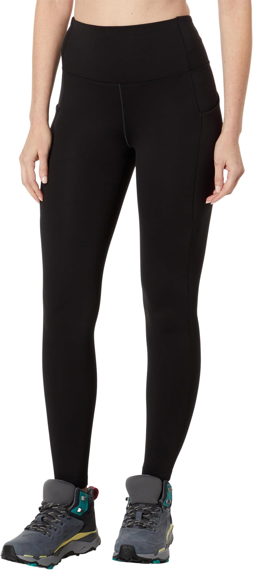 بنطال Essent Warm Leggings عالي الخصر مقاس 26 بوصة Arc'teryx، أسود