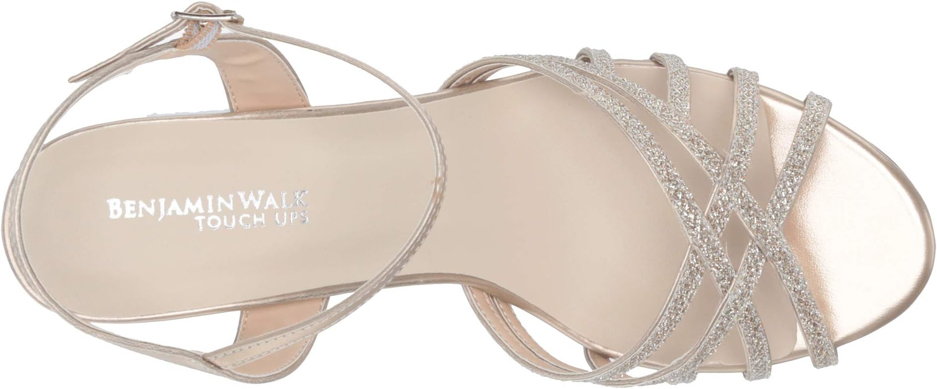 Amara Touch Ups Sandals, Champagne