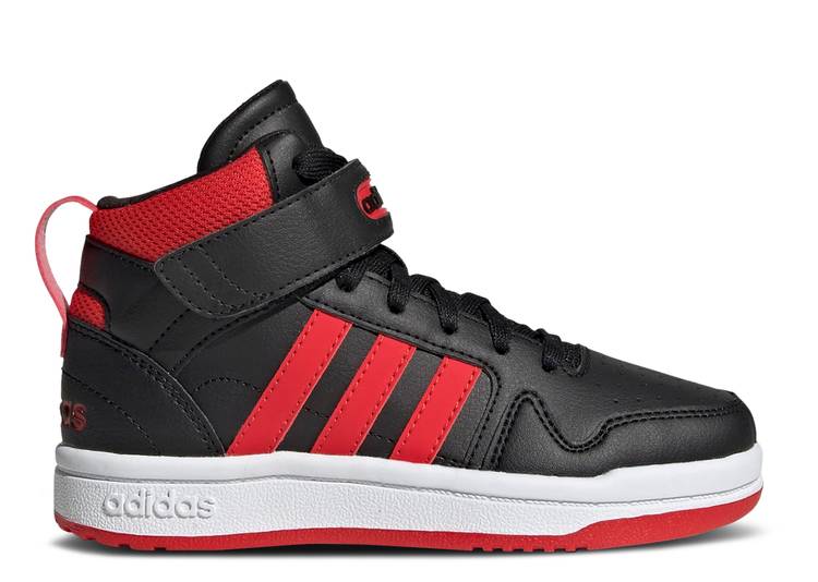 حذاء رياضي Adidas POSTMOVE MID J 'BLACK VIVID RED' باللون الأسود