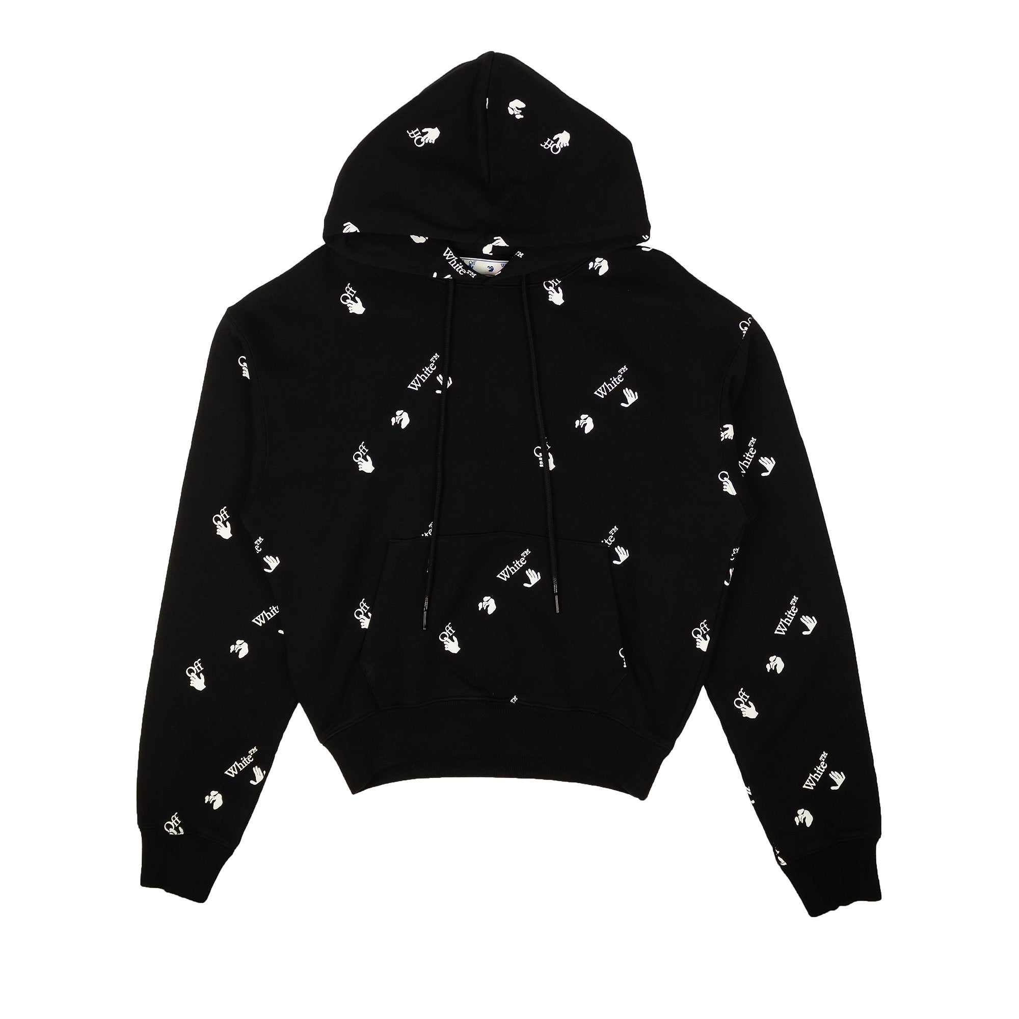 Off-White Hoodie, Black/White