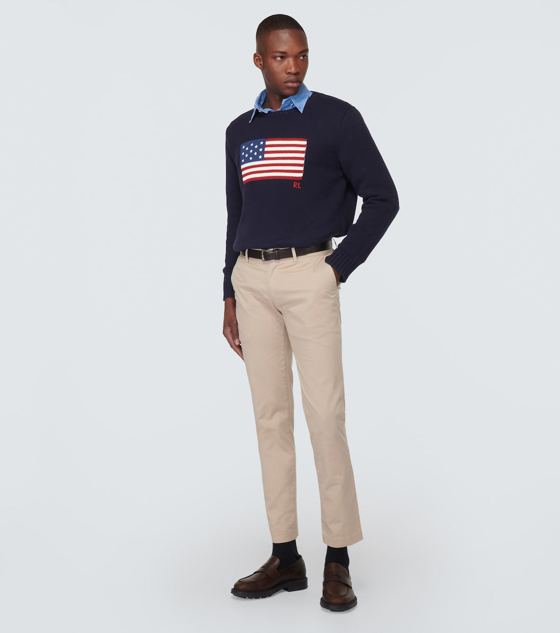 Polo Ralph Lauren Cotton Sweater, Blue