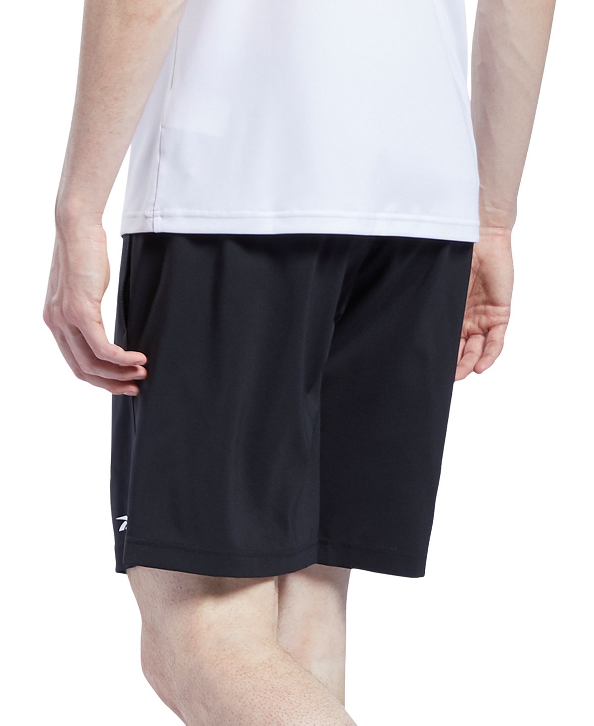 Reebok Men's 9" Regular Fit Woven Drawstring Moisture Wicking Shorts