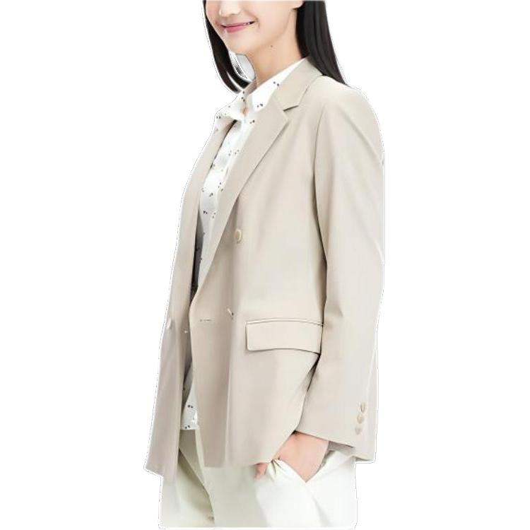 Women's business suit 31 beige Uniqlo