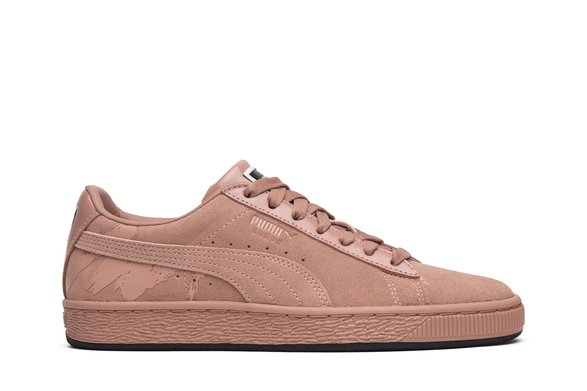 حذاء رياضي MAC x Wmns Suede Puma باللون الوردي