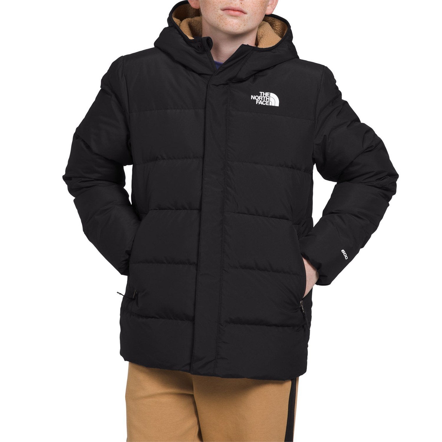 The North Face North Down Fleece-Lined Parka, black