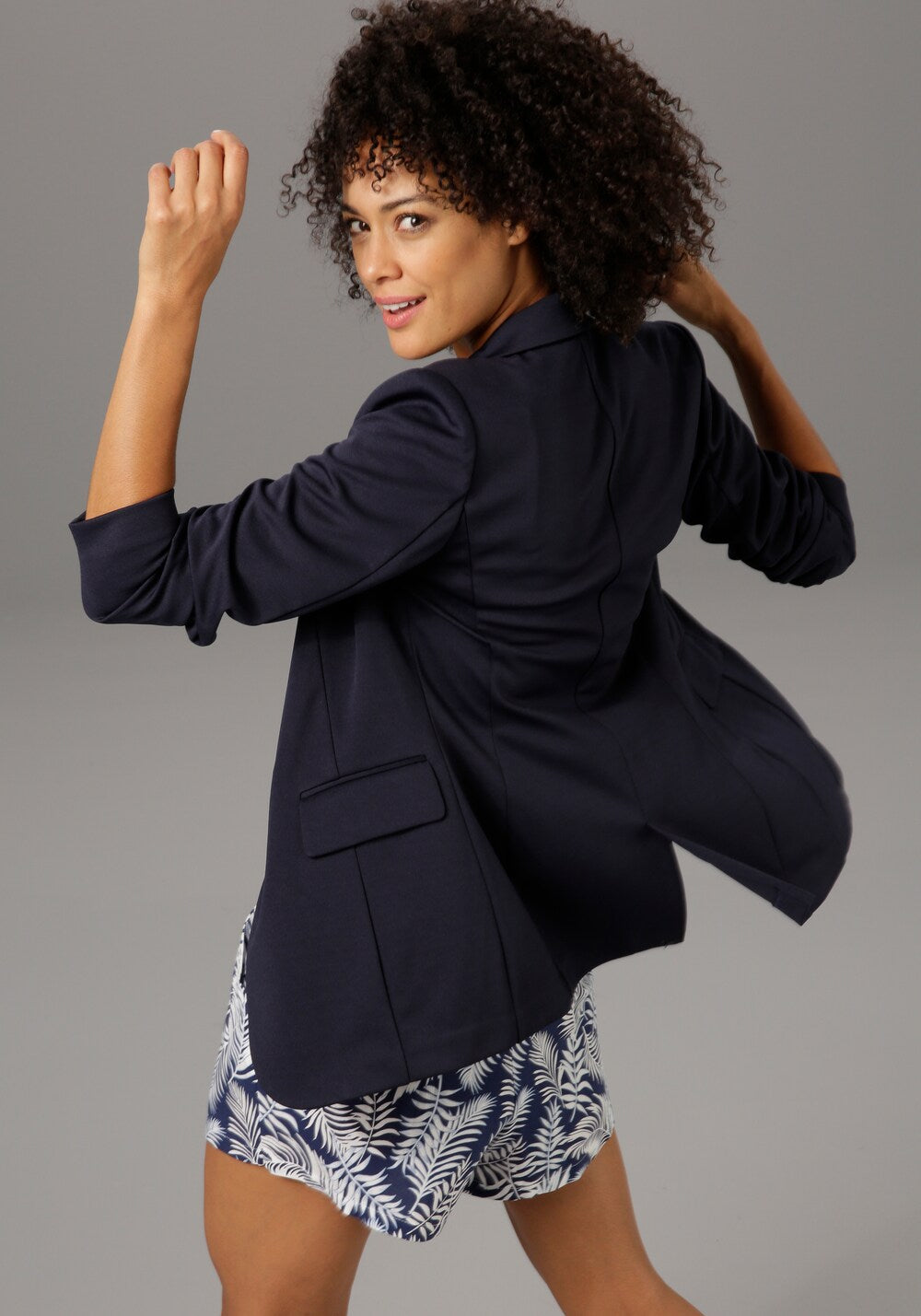 Blazer Aniston Casual, navy blue