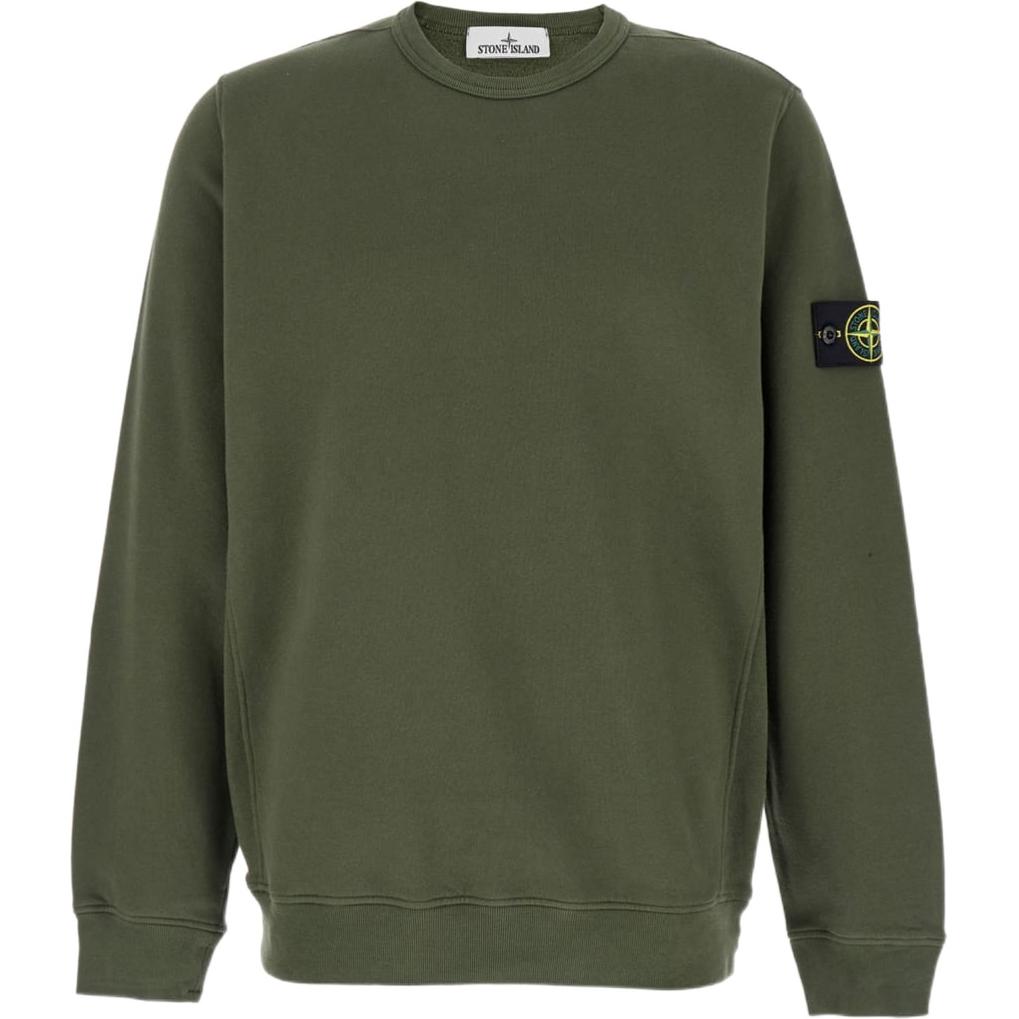 Men's sweatshirt green Stone Island, green