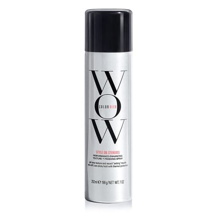 بخاخ Color Wow Style on Steroids Texturizing Spray لإضفاء كثافة وملمس مثير فوري وترطيب وحماية حرارية وذكريات تصفيف تدوم طويلاً