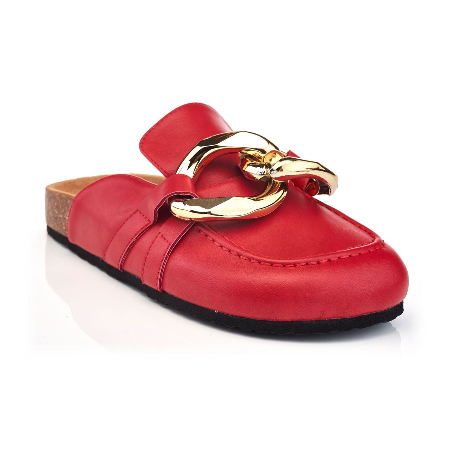 Women's clogs by Henry Ferrera Lamar Henry Ferrera, red