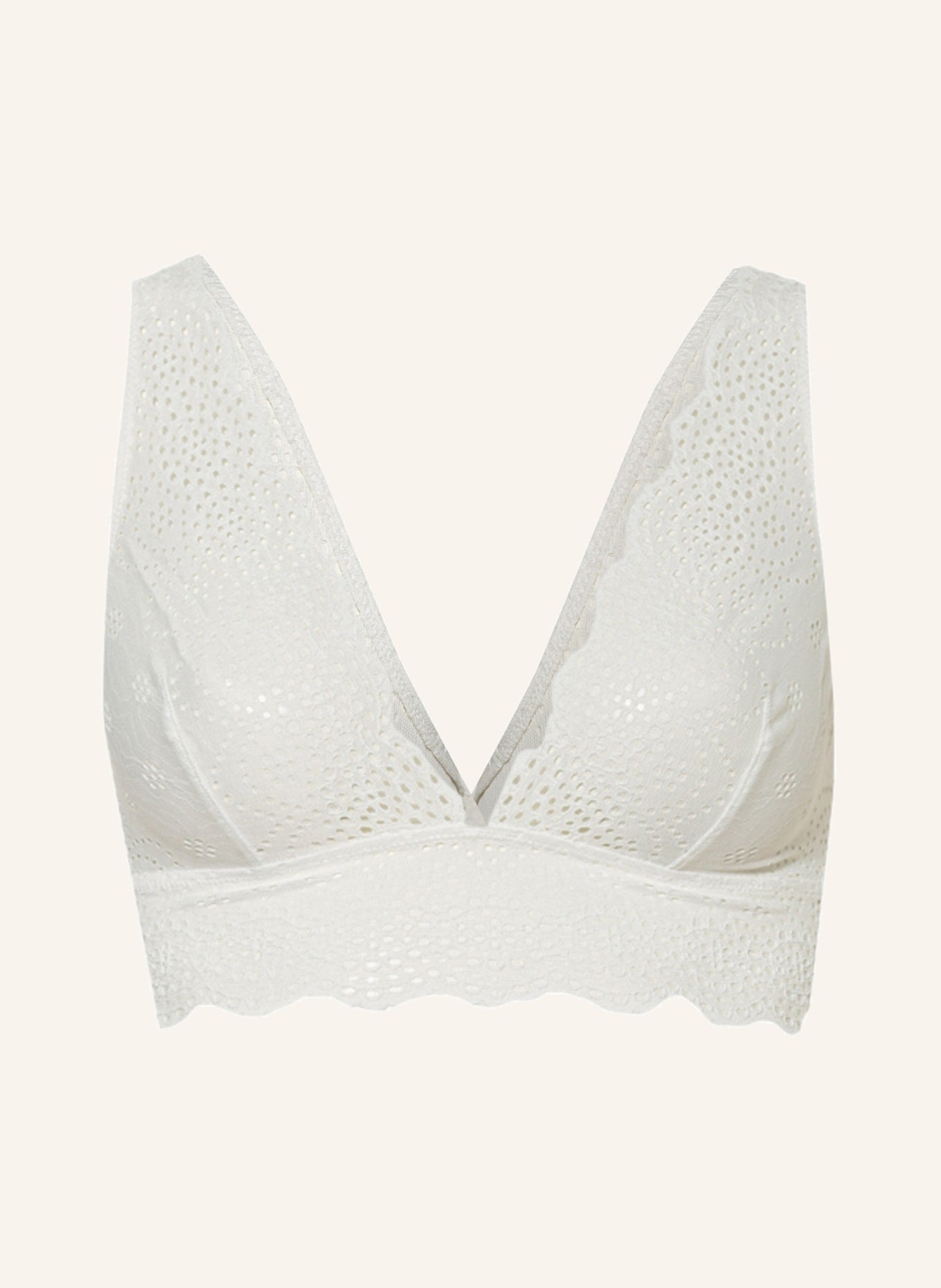 Bustier Skiny EVERY DAY IN BAMBOO LACE, white