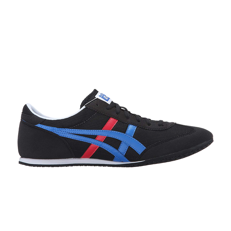 حذاء رياضي Onitsuka Tiger Machu Racer 'Black Classic Blue' باللون الأسود