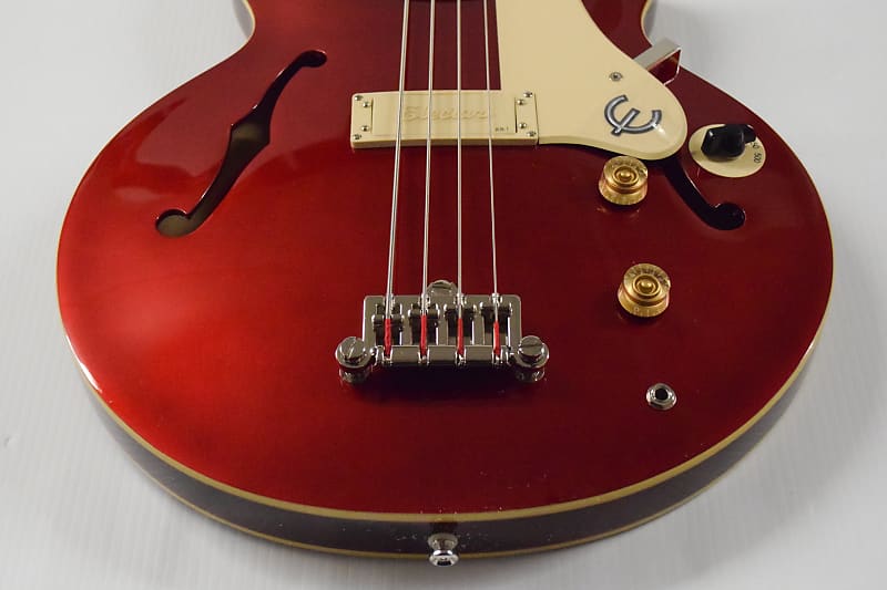 جيتار باس Epiphone Jack Casady Signature Bass - Sparkling Burgundy