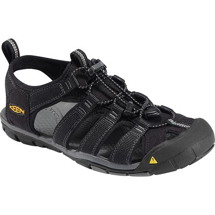 Clearwater CNX men's KEEN sandals, Black/Gargoyle