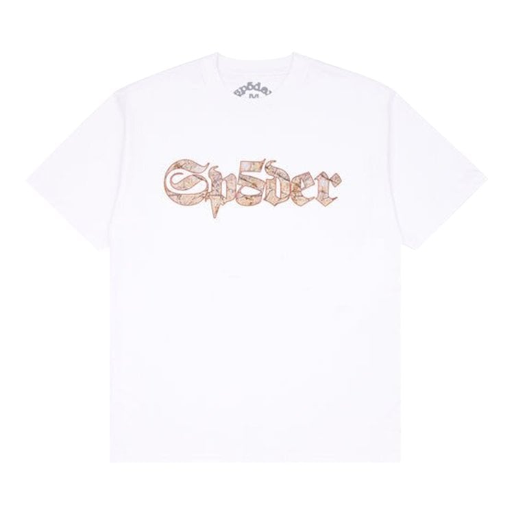 T-shirt Sp5der Juan V2 'White', white