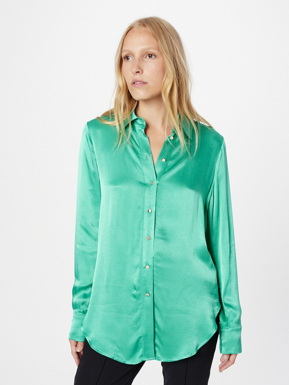 Karen Millen blouse, jade