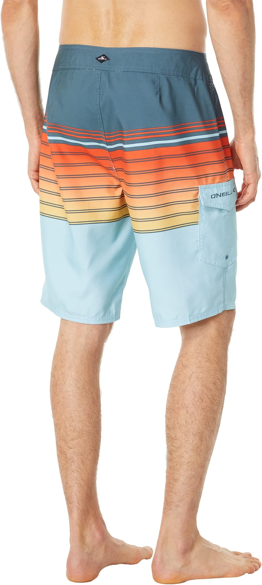 Santa Cruz O'Neill Print Swim Shorts - Slate