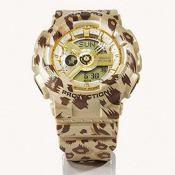 CASIO Baby-G 'Leopard Brown' watch, brown