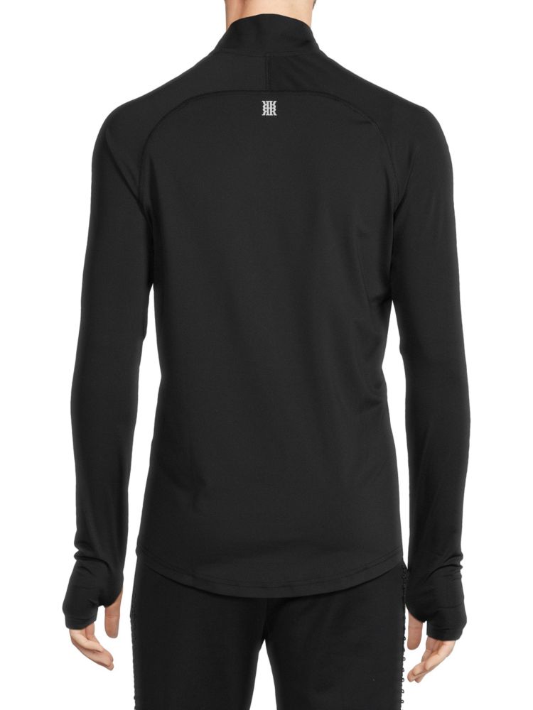 Pullover sweater with stand-up collar Reiss, black