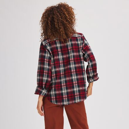 Women's Backcountry Checked Flannel Shirt, Cayenne