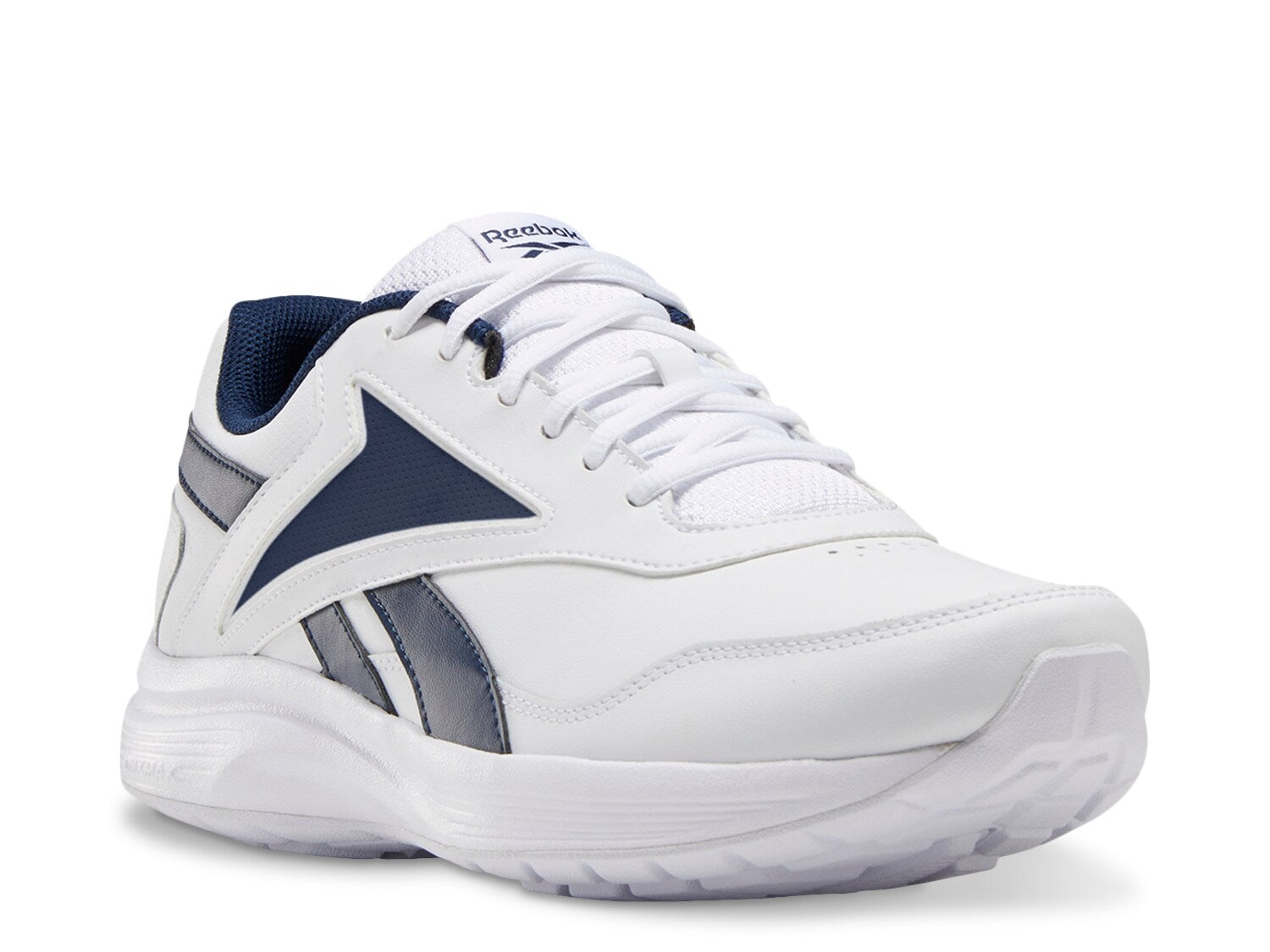 حذاء رياضي Reebok Walk Ultra 7 DMX للرجال، باللون الأبيض